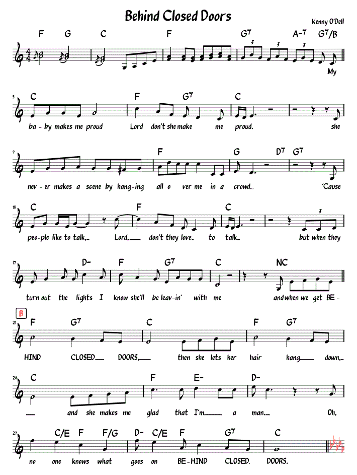 Sheet Music
